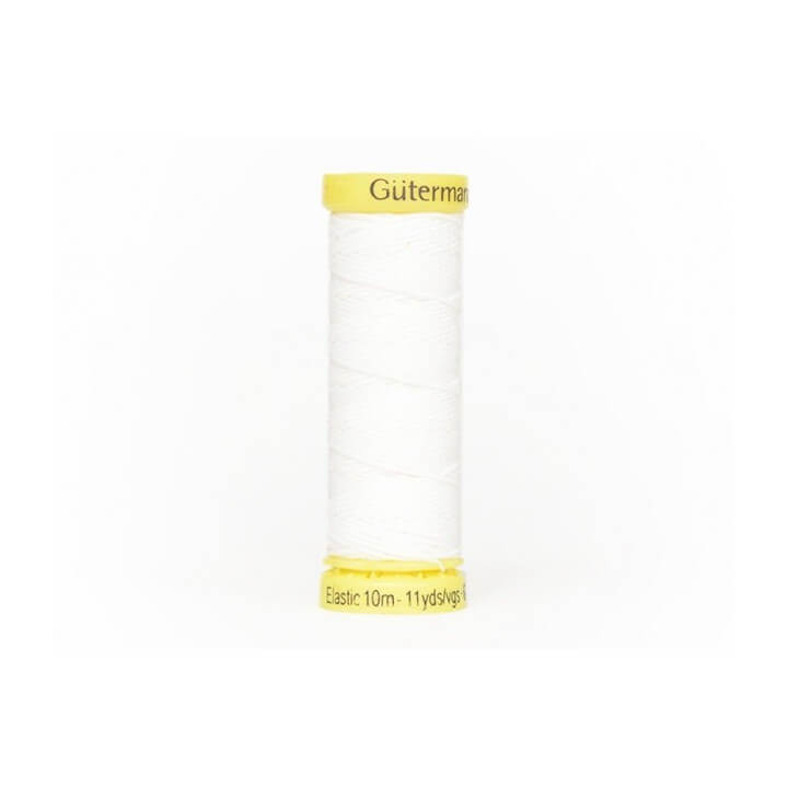 Fil Elastique Gutermann 10 m - N°5019 Blanc