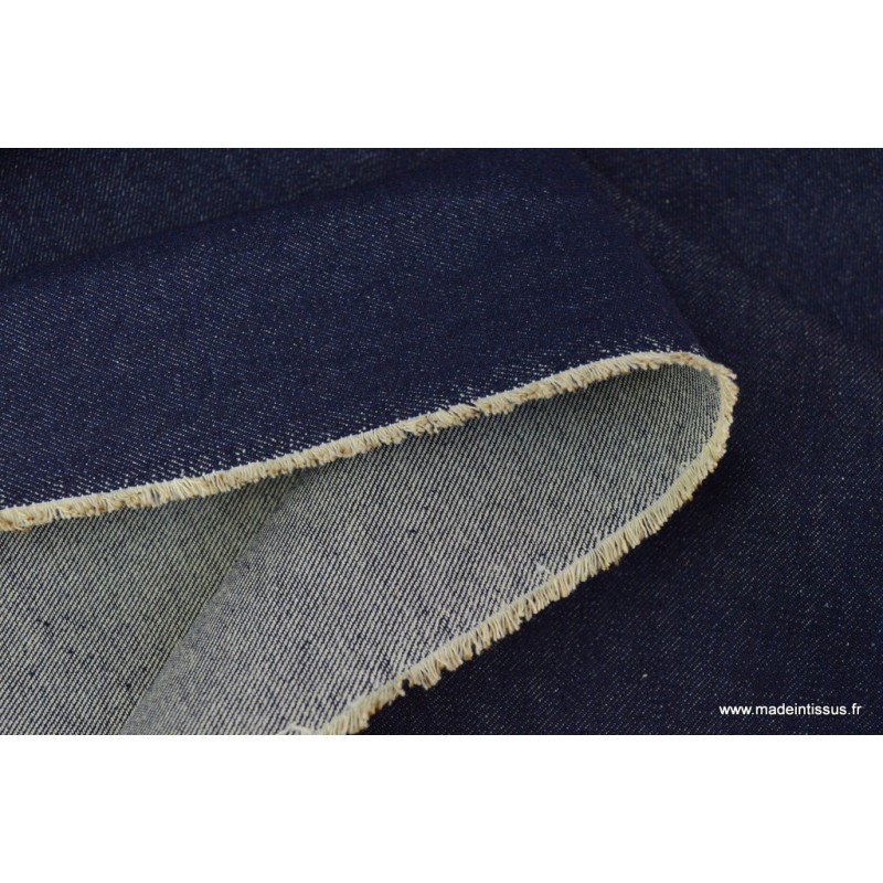 Tissu Jean Toile Denim Bleu Pour Confection De Pantalon Salopette De Travail Sacs