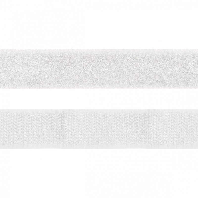 Ruban Auto-agrippant Velcro® à coudre 20 mm blanc x 1m - Ma Petite Mercerie