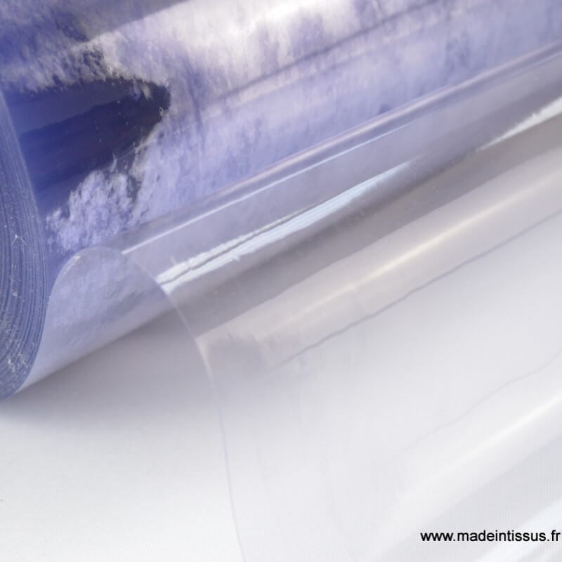 Nappe PVC transparente 1,5 mm - Nappe transparente - Film de protection de  table avec