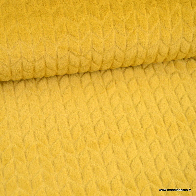Tissu Fausse Fourrure Torsadé Réversible : 6 Coloris - Tissus et Nappes  Westeel