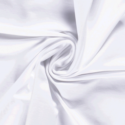 Tissu jersey French terry coloris Blanc cassé - oeko tex