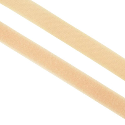 Ruban Velcro pour tissus - A coudre - Noir - 20 mm x 10 m - Velcro