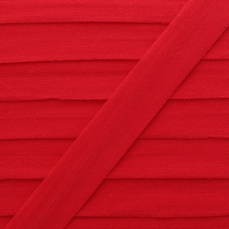 Biais sergé rouge - Biais couture