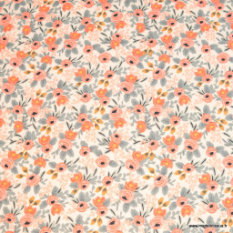 Tissu Rifle Paper en coton imprimé floral - collection Birch Floral
