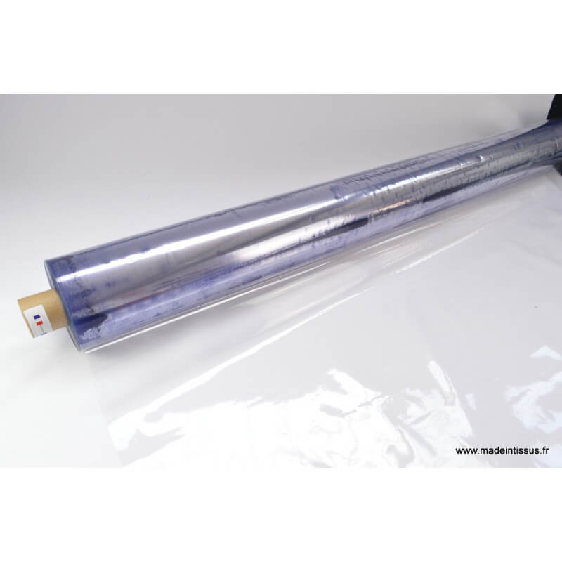 nappe ou film TRANSPARENT pvc cristal 30/100 protection table et nappe