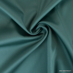 Tissu Satin de coton - vert foncé