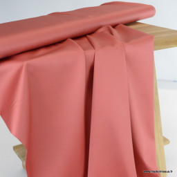 Tissu Satin de coton - Rose Blush