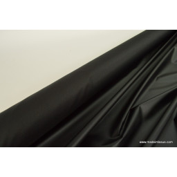 Tissu imperméable étanche polyester enduit acrylique noir