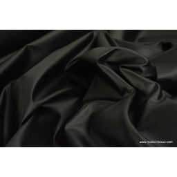 Tissu imperméable étanche polyester enduit acrylique noir