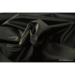 Tissu imperméable étanche polyester enduit acrylique noir