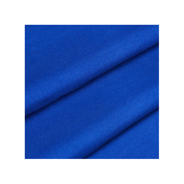 Tissu extérieur étanche bleu roi enduit PVC