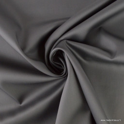 Tissu Satin de coton - gris