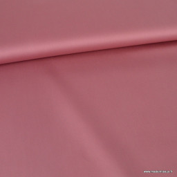 Tissu Satin de coton - vieux rose