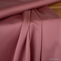 Tissu Satin de coton - vieux rose