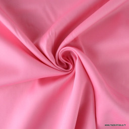 Tissu Satin de coton - rose