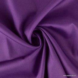 Tissu Satin de coton - violet