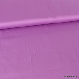 Tissu Satin de coton - parme