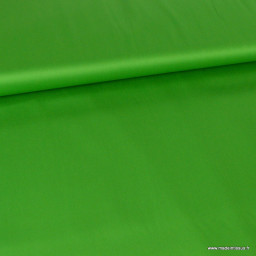 Tissu Satin de coton - vert