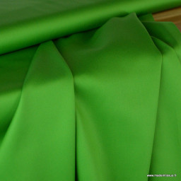 Tissu Satin de coton - vert