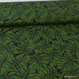 Tissu Viscose Rayon coton prenium imprimé Ménagerie by Cotton and Steel .x1m