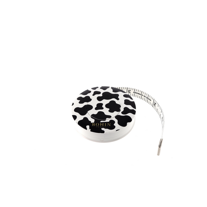 Mètre ruban enrouleur motif couture 150 cm Vache - Bohin