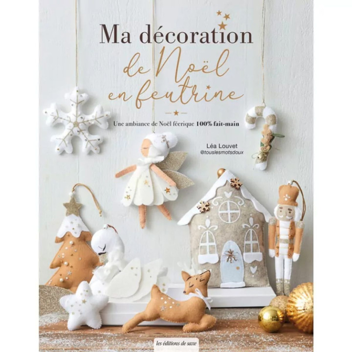 Livre ma décoration de noël en feutrine