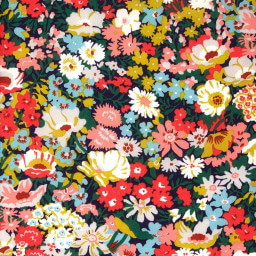 Tissu Liberty Thorpe Multicouleurs