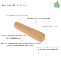 Clapper (clappet de tailleur) modèle Médium - Milward