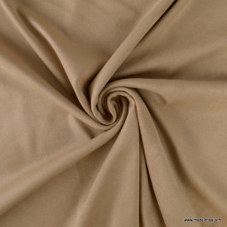 Suédine aspect daim - Beige - oeko tex