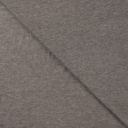 Tissu Jersey de viscose de bambou gris foncé mélangé - Oeko tex