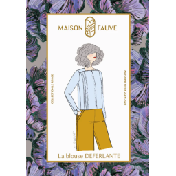 Patron pochette de la blouse Déferlante - Maison Fauve