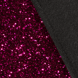 Tissu Sequin vieux Fuchsia sur velours noir