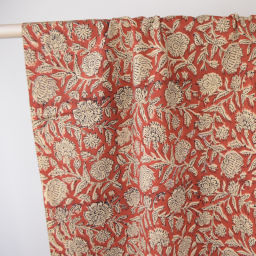 Tissu Indien Block Print Arjun - kalamkari