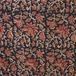 Tissu Indien Block Print Shivansh - kalamkari