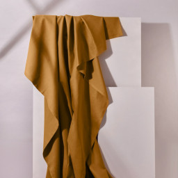 Tissu Gabardine Ochre - Atelier brunette