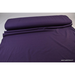 JERSEY coton élasthanne violet45 x1m