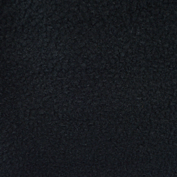 Tissu Lainage Bouclette - Noir