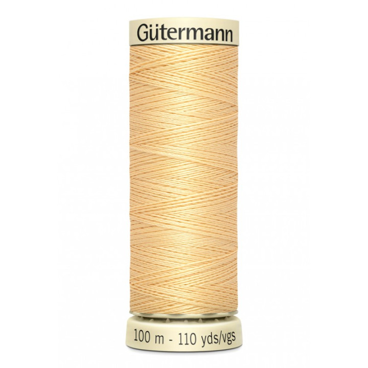 Bobine de Fil pour tout coudre Gutermann 100 m - N°3 beige