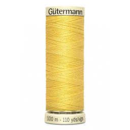 Bobine de Fil pour tout coudre Gutermann 100 m - N°327 jaune