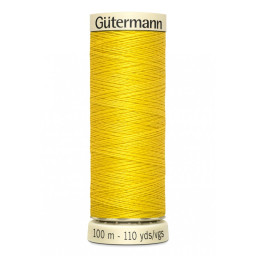 Bobine de Fil pour tout coudre Gutermann 100 m - N°177 jaune