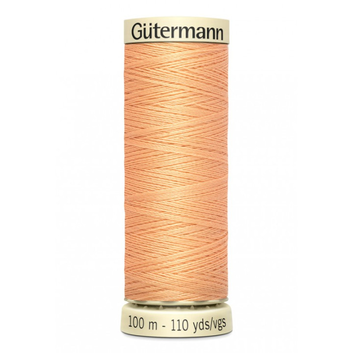 Bobine de Fil pour tout coudre Gutermann 100 m - N°979 orange