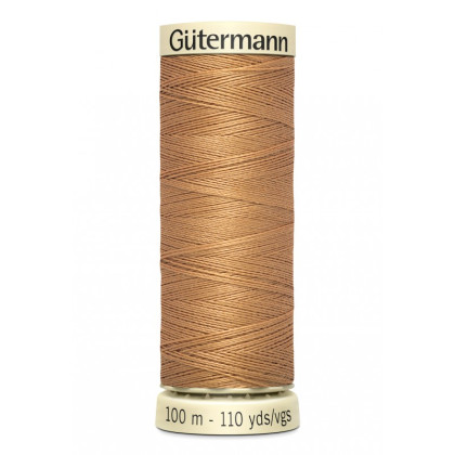 Bobine de Fil pour tout coudre Gutermann 100 m - N°307 marron