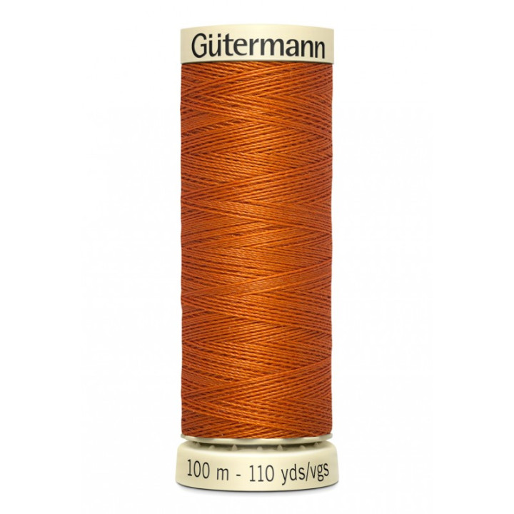 Bobine de Fil pour tout coudre Gutermann 100 m - N°932 orange