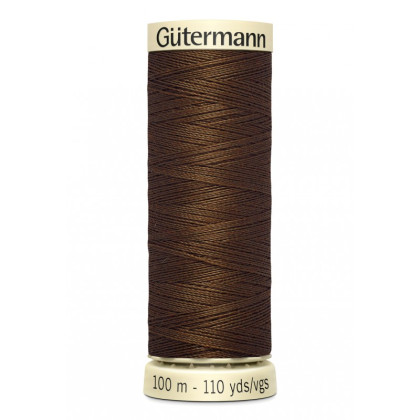 Bobine de Fil pour tout coudre Gutermann 100 m - N°767 marron