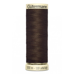 Bobine de Fil pour tout coudre Gutermann 100 m - N°817 marron