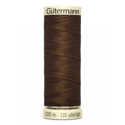 Bobine de Fil pour tout coudre Gutermann 100 m - N°280 marron