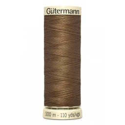 Bobine de Fil pour tout coudre Gutermann 100 m - N°851 marron