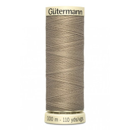 Bobine de Fil pour tout coudre Gutermann 100 m - N°263 beige