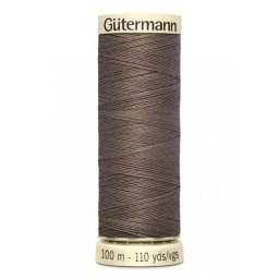 Bobine de Fil pour tout coudre Gutermann 100 m - N°439 marron